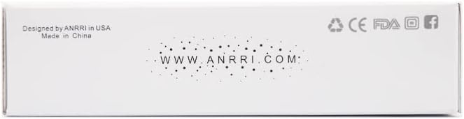 ANRRI Blue Light Blocking Glasses Anti Eye Strain Computer Glasses Filter UV400 Lightweight Frame Eyeglasses for Women Men