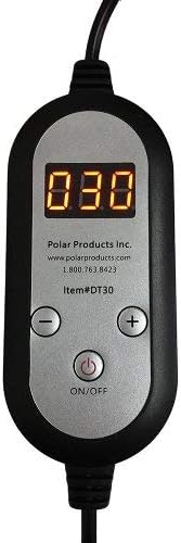 Polar Products Active Ice® 3.0 Large Universal Rectangular Pad Cold Therapy System with Programmable Digital Timer,16 Quart Cooler, Quiet Pump, Strong Cryotherapy Pain Relief Treatment