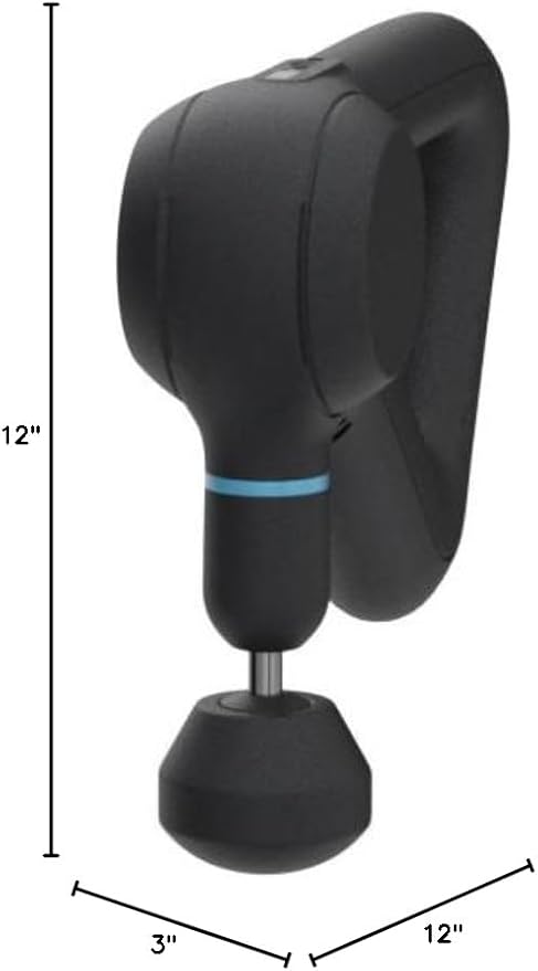 TheraGun Therabody Prime (5th Generation) - Deep Tissue Percussion Therapy Massage Gun - Bluetooth Enabled, Personal Massager for Pain Relief in Neck, Back, Leg, Shoulder and Body (Black)