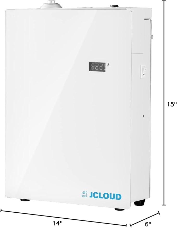JCLOUD Smart Scent Air Machine Pro for Home, HVAC Scent Diffuser for Essential Oils 500ML with Cold Air Technology, Waterless Aromatherapy Diffuser Cover Up to 4500 Sq.Ft, White
