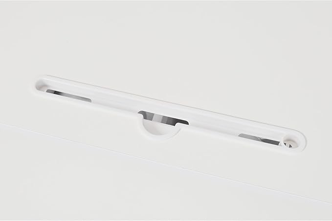 32 Inch Height Adjustable Stand Up Laptop Desk Converter, Heavy Duty Standing Computer Workstation Riser with Removable Keyboard Tray for Home Office Workshop, Spacious Platform for Monitor, White