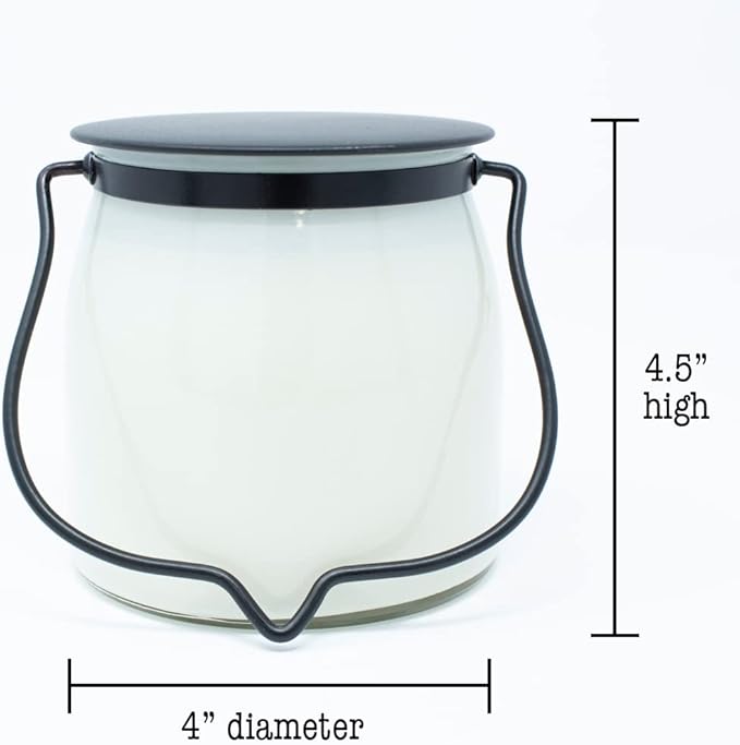 Milkhouse Candle Company - Harvest Wine Cellar - Creamery Collection - 16oz Double Cotton Wick Soy Candles with Beeswax - Long Burn Time, Made in The USA - Non Toxic, Premium Scented Candles