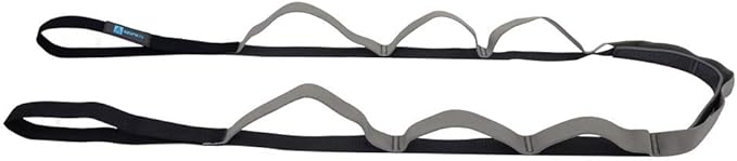 Premium Durable Stretch Straps with Loops, Stretching Strap for Physical Therapy, Multi-Loop Yoga Strap Fitness Exercise Strap for Yoga, Pilates, Dance, Flexibility&Exercise