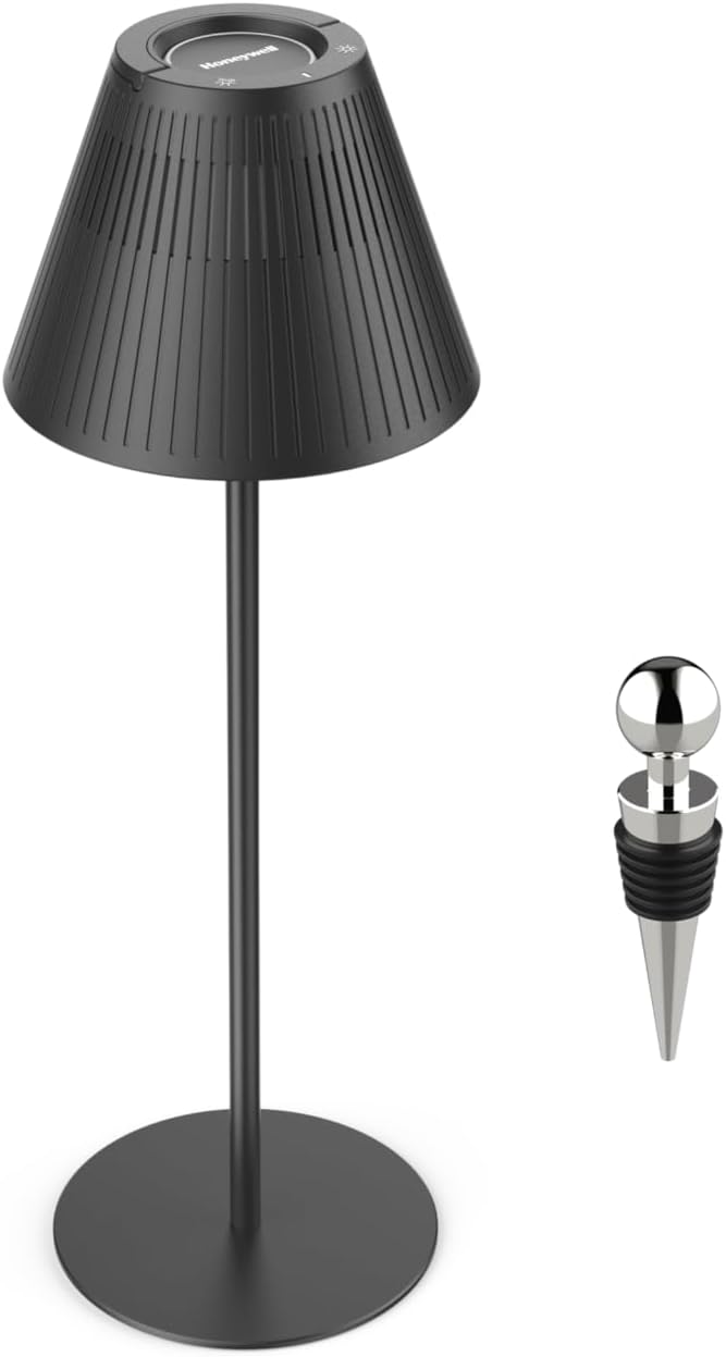 Honeywell Cordless Rechargeable Table Lamp, M1 Sunturalux Portable LED Bottle Lamp 5200mAh Battery Operated 4Color 9RGB Dimmable Touch Control Bedside Lamps Night Light for Restaurant Living Bedroom