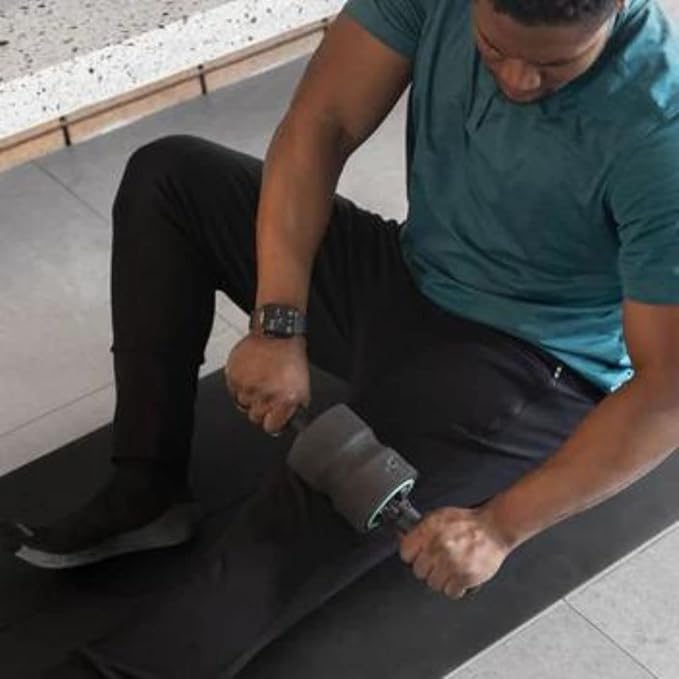 Chirp Focus Muscle Roller Handle, Muscle Roller Handle for Deeper Massage, Deep Tissue Rolling Massager for Neck, Shoulder, & Back Pain, Compatible with The 4-Inch Focus Wheel - 15.5" (39cm)