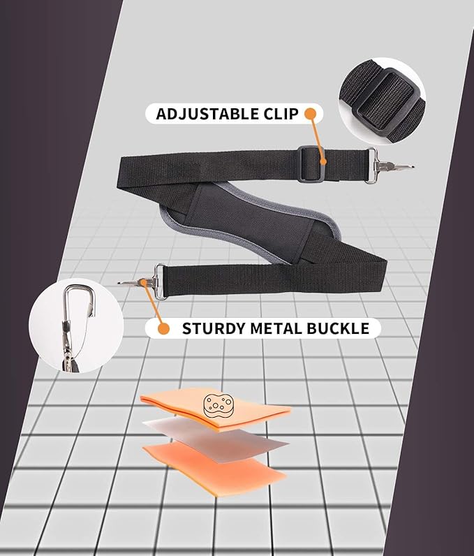 Heavy Duty Tool Bag 13-Inch + 3 Pack Utility Zipper Tool Pouches (18 Pockets), 1680D Oxford Fabric Tool Box Organizer with Shoulder Strap, Multipurpose Storage for Mechanic, Electrician, DIY, Gift