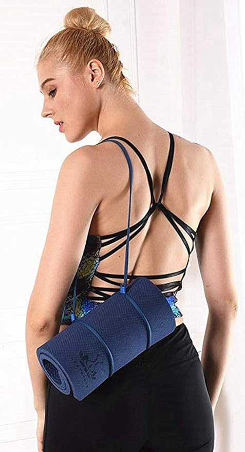 Yoga Knee Pads Cushion Non-Slip Knee Mat by Heathyoga, Knee Pad for Gardening Yard Work, Yoga Knee Pad Cushion for Yoga and Floor Exercises Yoga Mat Accessory 26"x10"x0.5"