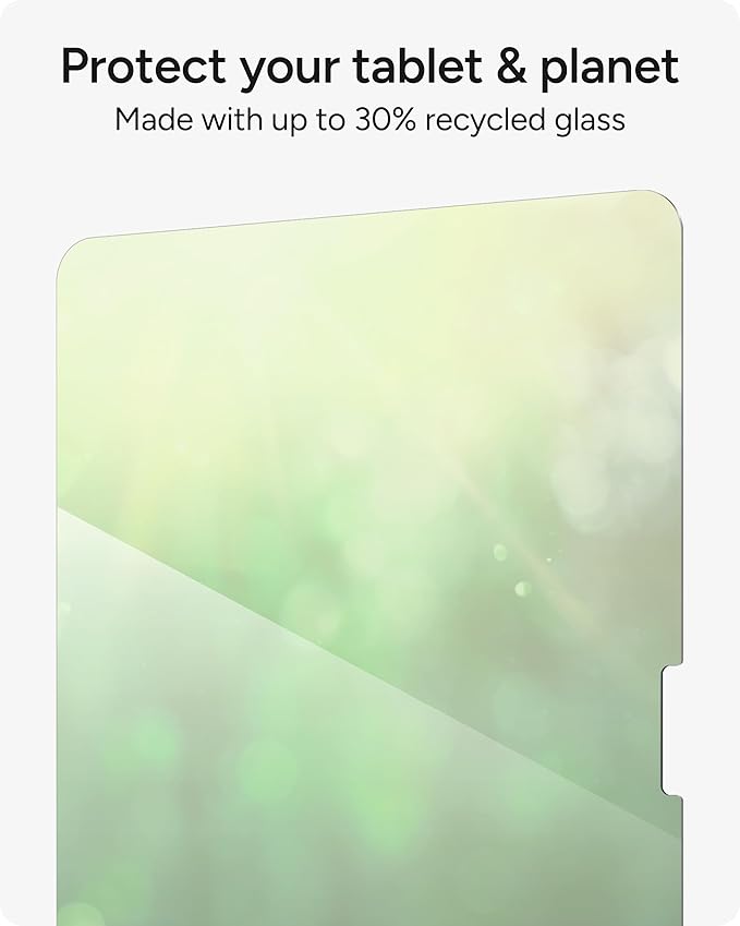 ZAGG XTR4 Screen Protector for iPad 11-inch (A16) & iPad 10.9-inch (10th Gen) – 11X Stronger with Graphene, Blue Light Filtration, Anti-Reflective, EZ Apply Tray, Recycled Glass