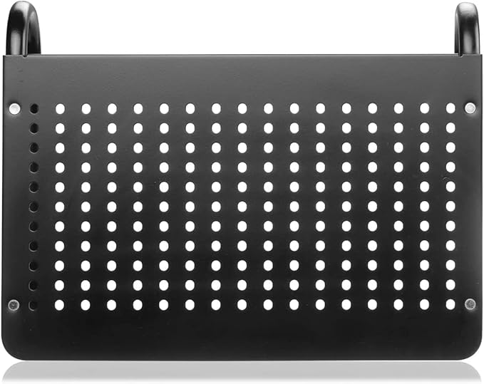 suptek Monitor Stand Riser for Computer,Laptop,Printer, Notebook and All Flat Screen Display with Vented Metal Platform and 4 Inches Height Underneath Storage (MST004)