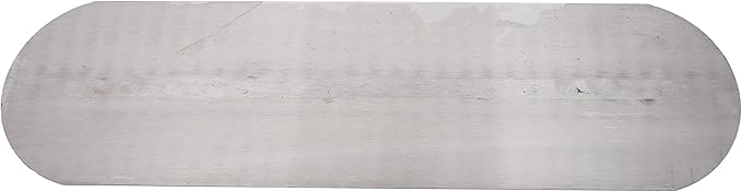 QLT BY MARSHALLTOWN Fresno Trowels, 24 Inch Length Round End - Superior Quality High-Carbon Steel Blade, All-Angle Swivel Attachment, FR24R