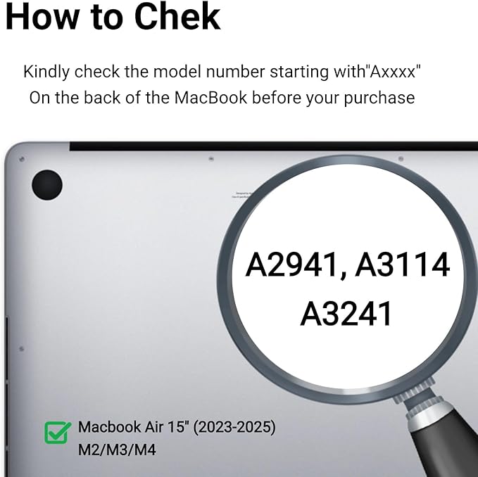 Strong Magnetic Privacy Screen Compatible with MacBook Air 15 Inch 2023-2025,M2, M3, M4, Upgraded Removable Screen Protector Mac Air 15 inch Laptop Screen Filter Shield Anti BlueLight Glare Anti Spy