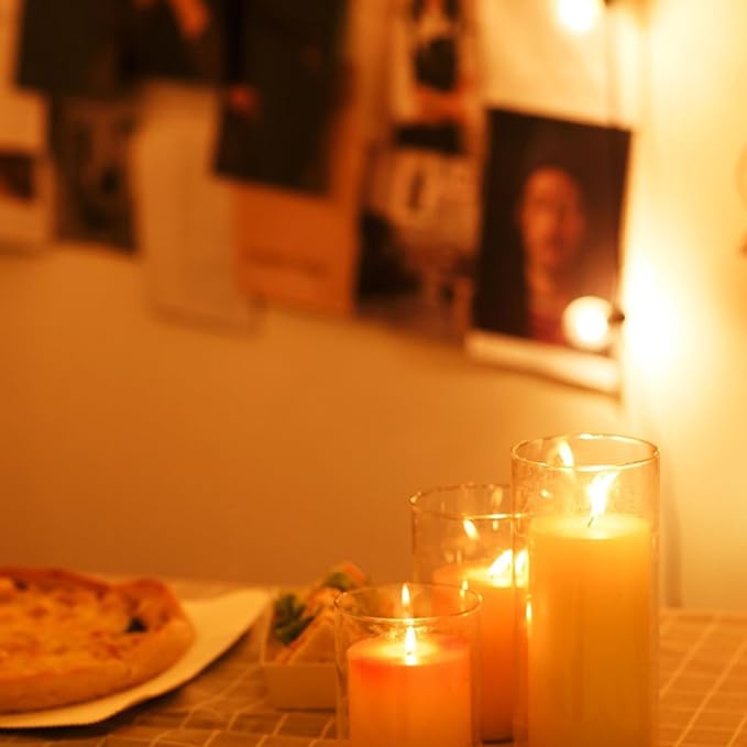 (10 Pcs) Gel Light Filter, Yellow and Orange Transparent Color Lighting Gel Filter Correction Plastic Sheets 8.5 x 11 Inch for Film, Video, Photo, Stage