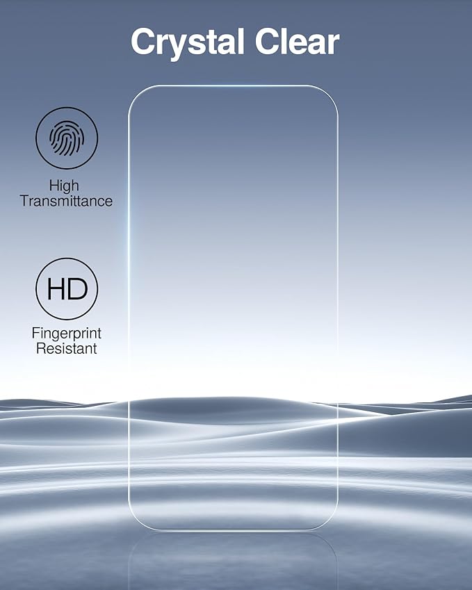 SMARTDEVIL 2 Pack for iPhone 14 Pro Privacy Screen Protector, Military Grade Shatterproof, 9H Hardness, Anti-Spy Tempered Glass, Fast & Easy Instlltion, Case Friendly