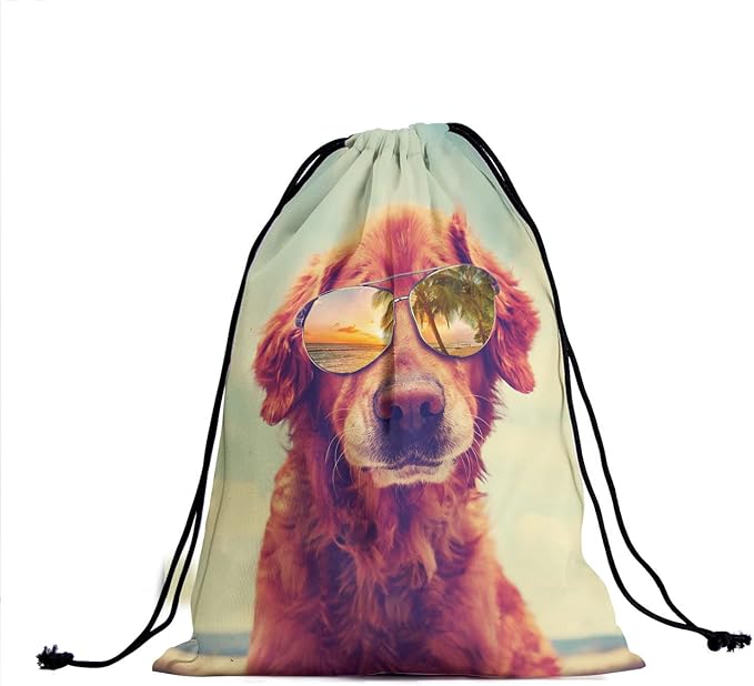 Nerxy Pet Gymnastics Grip Bag Dog Cat Drawstring Grip Bags Puppy Shoe Bag Gym Storage Pouch