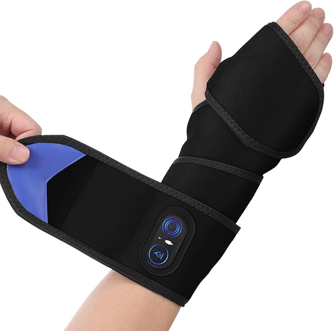 Cordless Heating Pad for Arm Elbow Leg, Heating Pad Arm Wrap for Pain Relief, 5000mAh Rechargeable