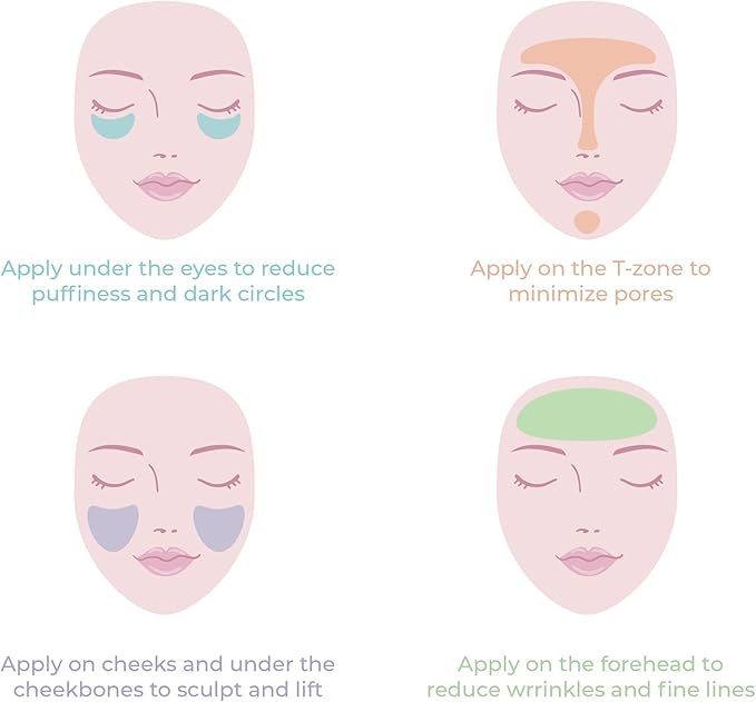 Ice Roller for Face, Face Iced Roller, Cold Therapy for Injuries, Ice Mold for Face Massager, face Roller, Skin Care Remove Fine Lines Shrink Pores Reduce Acne (White)