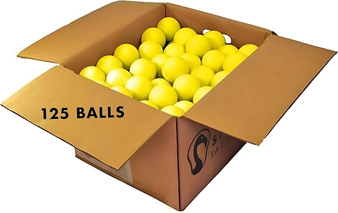 Signature Lacrosse Ball Set - Packs of 2, 4, 8, 12, and 120 - No Chemical Smell Massage Balls, Myofascial Release Tools, Back Roller, Muscle Knot Remover