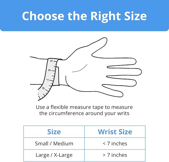 Two Pack | Wearable Thumb & Wrist Ice Pack – Reusable Hot Cold Compression for Hand, Finger, Carpal Tunnel, Arthritis, and Tendonitis Relief (S/M)