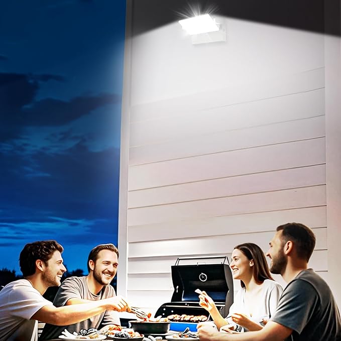 ledmo LED Commercial Flood Light 150W Freely Rotating Outdoor Wall Pack Lighting 5000K Non Photocell Waterproof Black Modern Security Lights Fixture for Warehouse Shop Yard Building,4 Pack