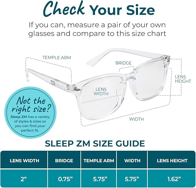 100% Blue Light Blocking Glasses - Women + Men - Better Sleep - Anti Eye Strain Protection - Computer Screens Gaming