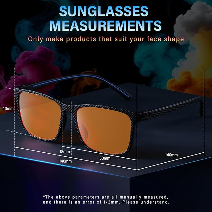 99% Blue Light Blocking Glasses Men Women Lightweight Frame Computer TV Gaming Eyeglasses Reduce Eyestrain