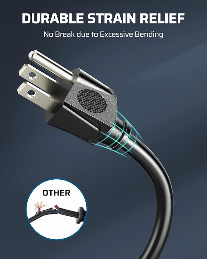 DEWENWILS Outdoor Extension Cord 1 to 3 Splitter for Outdoor String Lights, 3 Prong Outlets Plugs, Max 13ft End to End (25 FT Total),16/3C SJTW Weatherproof Wire for Holiday Decorations, ETL