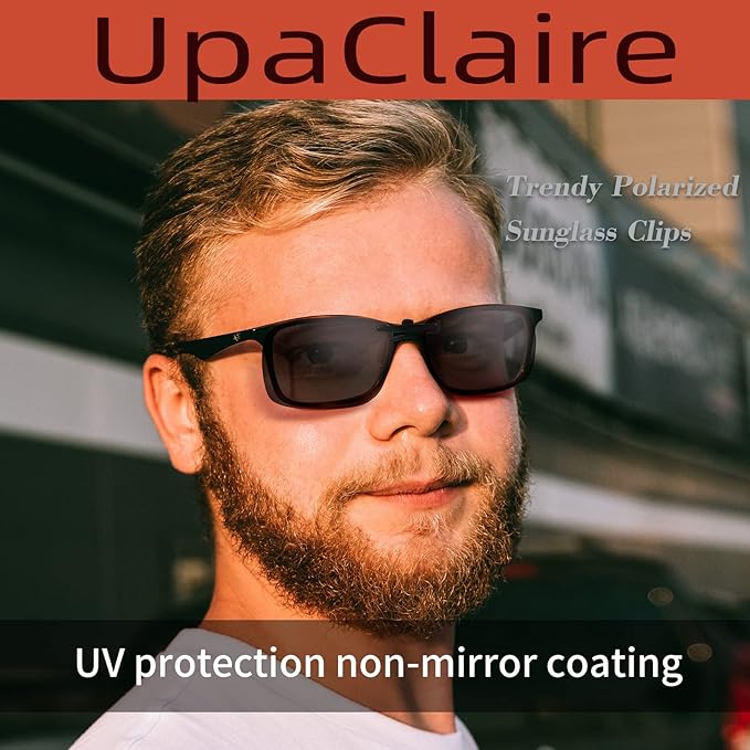 Night Driving Glasses and sunglasses Clip-On, Polarized Glare Reduce, High Definition Vision