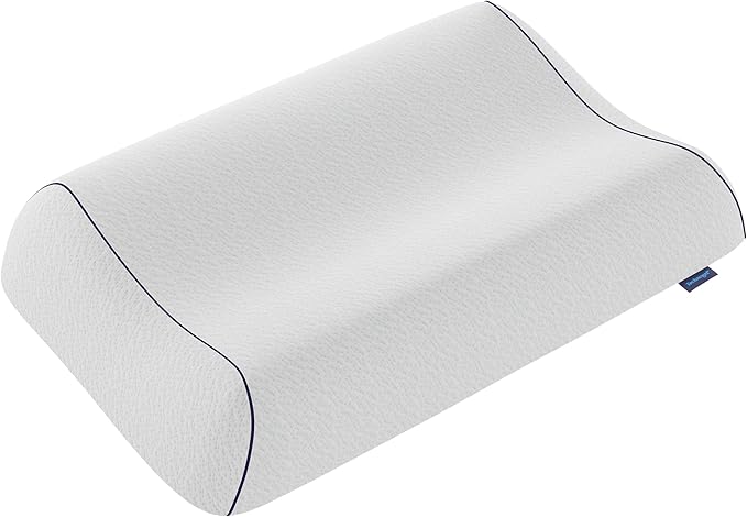 Technogel Anatomic Cooling Gel Pillow – Dual-Height Cervical Spine Support, Memory Foam Base, Washable Cover, Side & Back Sleepers