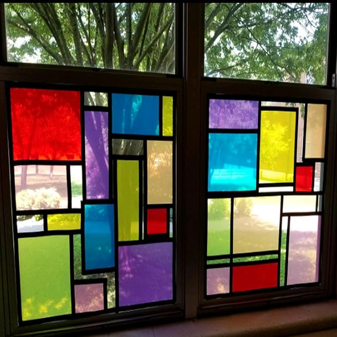 10 Pack Gel Light Filter Transparency Color Film Plastic Sheets Colored Overlays Correction Gels Light Filter Flash Lighting Holiday Decorations for Film, Video, Photo, Stage,11.7 by 8.3 Inches (Red)