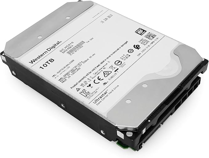 HGST HUH721010ALE600 3.5" 10TB 7200RPM SATA Hard Disk Drive (HDD), Silver (Renewed)