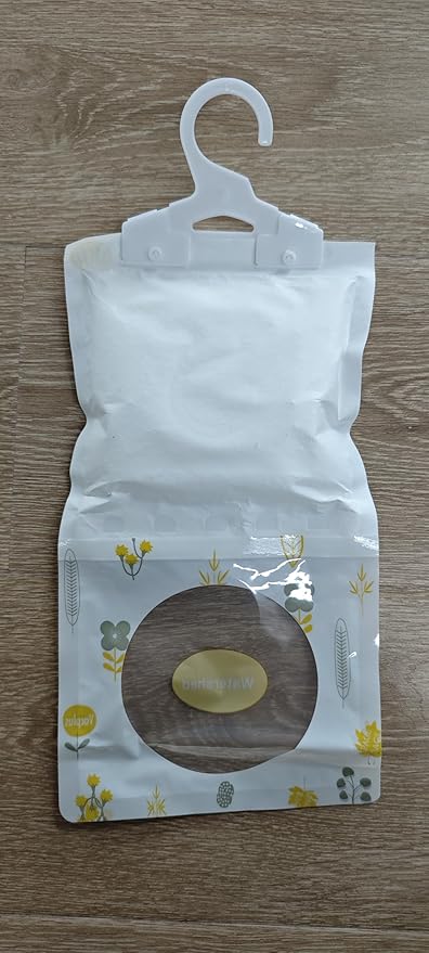 Vacplus Moisture Absorbers, Hanging Closet Dehumidifier Bags, Humidity Packs, Desiccant, Closet Dehumidifiers with Fragrance Free, 10 Pack, 9.8 OZ