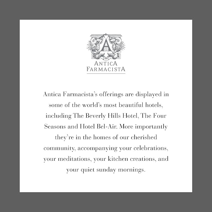 Antica Farmacista Home Ambiance Diffuser, Acqua, 8.45 Fl Oz