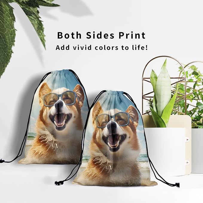 Nerxy Pet Gymnastics Grip Bag Dog Cat Drawstring Grip Bags Puppy Shoe Bag Gym Storage Pouch