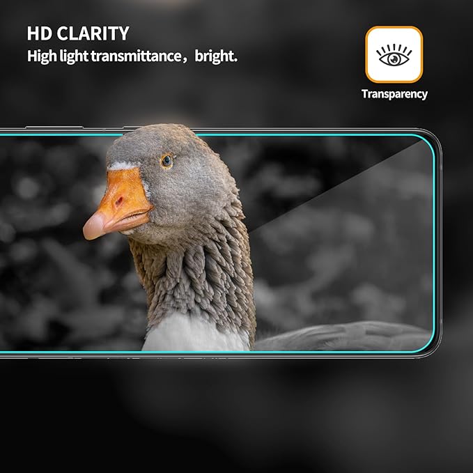 3 Pack for Samsung Galaxy A35 5G / Galaxy A55 5G Tempered Glass Screen Protector, Scratch-Proof, Bubble-Free,HD Transparent, 9H Hardness,Bubble Free,Case Friendly