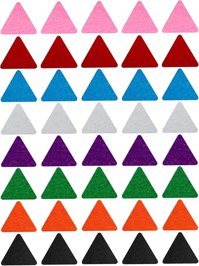 Wild Essentials 40 Count Triangle Diffuser Refill Pads, Fits Potter Hallows Necklace, Bracelet and Car Vent Aromatherapy Diffusers