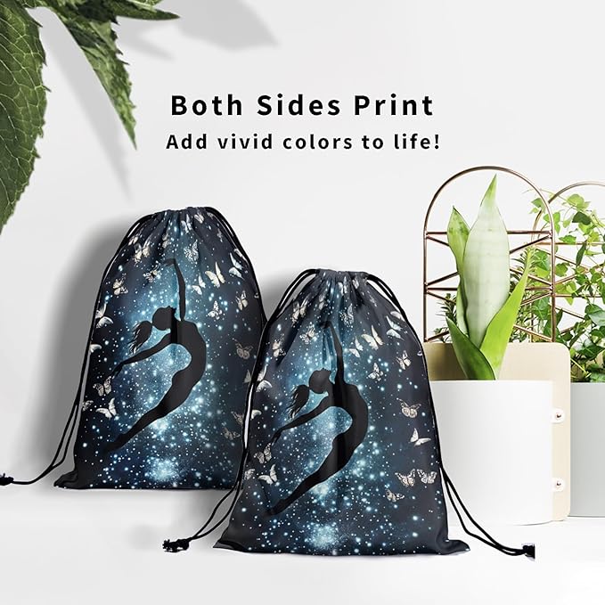 Nerxy Pet Gymnastics Grip Bag Dog Cat Drawstring Grip Bags Puppy Shoe Bag Gym Storage Pouch