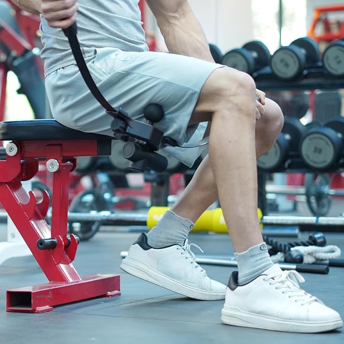 Massage Buddy Back Relief Bundle - Bonus Massage Gun Included for Hard -to-Reach Muscle Pain, Shoulders, Lower Back and Neck Massager