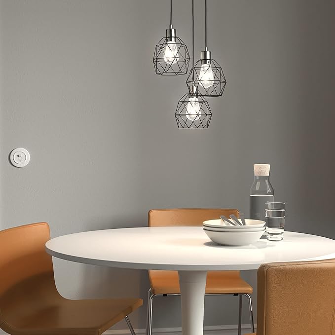 MAXvolador Vintage LED Edison Bulb 60W Equivalent 800LM, 6W ST58 Filament Light Bulbs, Neutral White 4000K, E26 Base, Non-Dimmable, Pack of 12