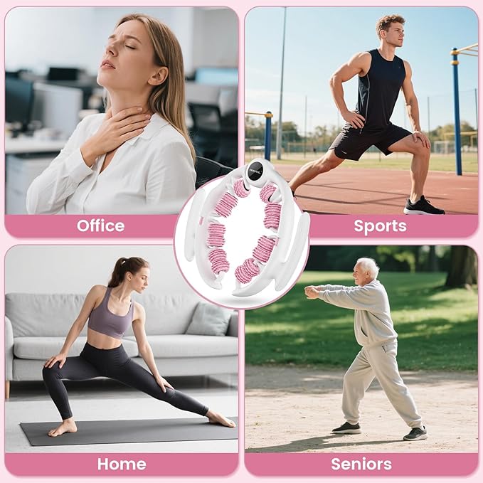 ITEHIL Lymphatic Drainage Massager, Anti Cellulite Massage Roller, Cellulite Remover Fascia Massage Tool for Arms, Legs, Stomach & Buttocks