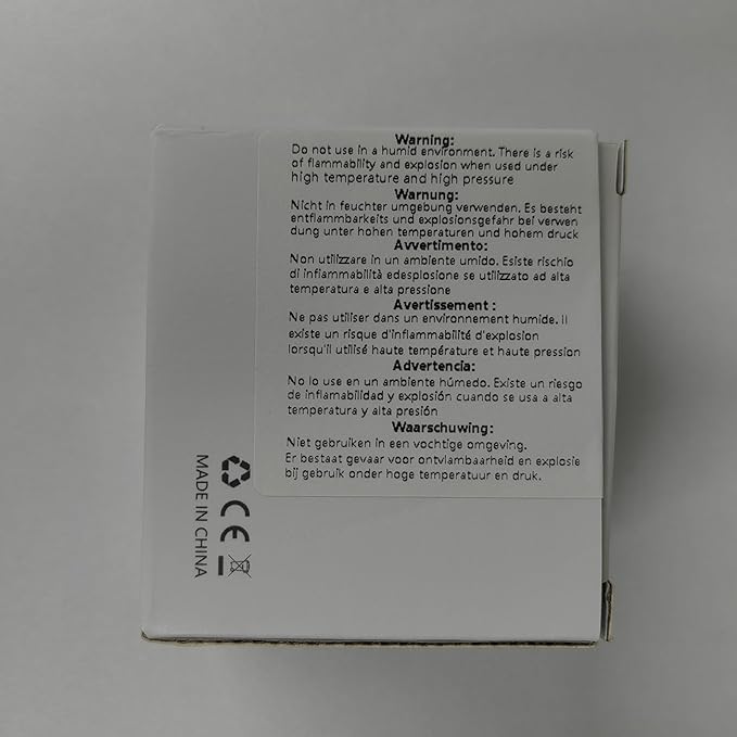 Visual Rotating Timer with 5, 10, 25 50 Minutes Preset, Desk Cube Count Down/up Timer, Rechargeable Custom-time Mute/Sound, Ideal for ADHD Work Learning Kitchen, White