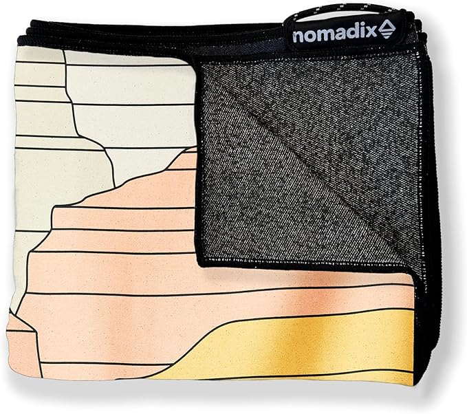 Nomadix Original Towel - Perfect for Beach, Pool, Travel, Camping, Yoga - Made with Recycled Materials - Super Absorbent - Sand Resistant