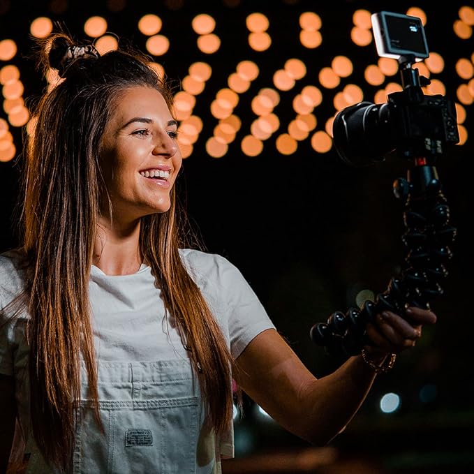 Lume Cube Bicolor Panel Mini LED Light for Professional DSLR Cameras | Adjustable Panel Mini, LCD Display | Photo and Video Lighting, Long Battery Life | Fits Sony, Nikon, Canon, Fuji, Panasonic