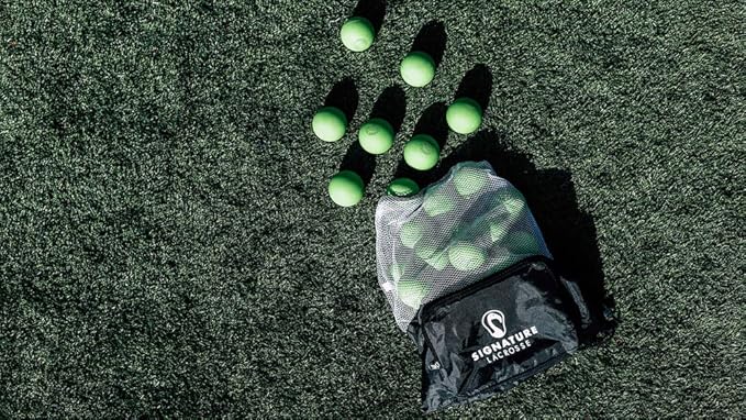 Signature Lacrosse Ball Set - Packs of 2, 4, 8, 12, and 120 - No Chemical Smell Massage Balls, Myofascial Release Tools, Back Roller, Muscle Knot Remover