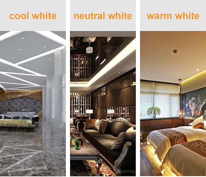 Shine Decor LED Strip Light 150FT 120VAC, Super Bright 19012 Lumens Dimmable, IP65 Waterproof for Outdoor Indoor, 3000K Warm White Every 1.6ft Cuttable Proselect Lighting Strip, 6x10mm ETL Listed