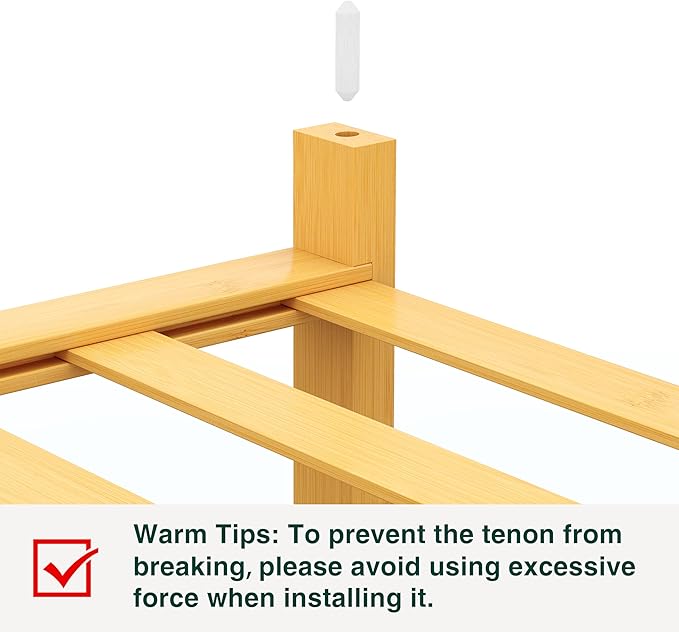 Smiry Shoe Rack, 5 Tier Bamboo Shoe Organizer, Stackable Free Standing Wooden Shoe Storage Shelf for Closet, Entryway, Front Door Entrance, Natural