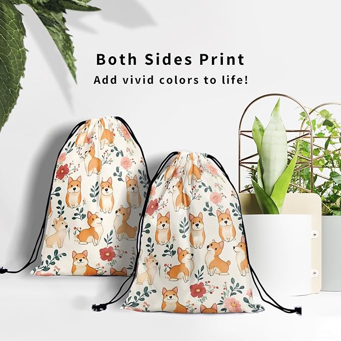 Nerxy Pet Gymnastics Grip Bag Dog Cat Drawstring Grip Bags Puppy Shoe Bag Gym Storage Pouch