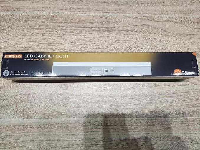 90 LED Under Cabinet Lighting Wireless with Remote and Motion Sensor Indoor,3000 mAh Rechargeable Closet Lights with 3 CCT and Dimmable,Under Counter Light for Kitchen,Stairways(1 Pack,18inch)