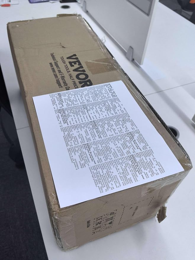 VEVOR Storage Shelves, 3000 lbs, 5 Tier Heavy Duty Garage Shelving, 20" D x 48" W x 72" H Adjustable Metal Shelves for Industrial Shelving Unit Utility Shelf, for Kitchen, Warehouse, Basement, Black