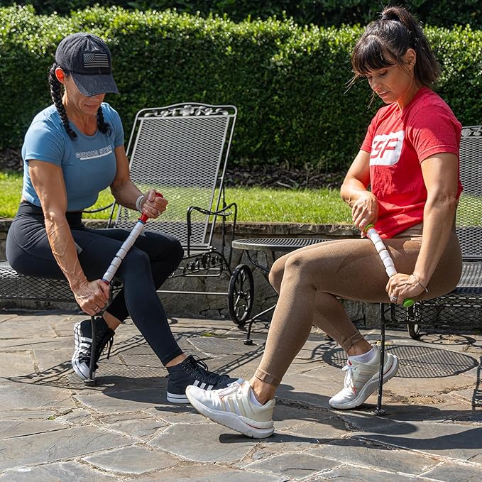 The Original Massage Stick - Self Myofasical Release Muscle Roller Stick - 14" Little Stick