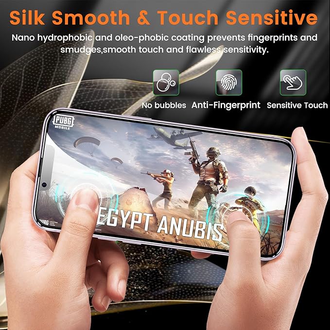 3+3 Pack Privacy Screen Protector for iPhone 14 Plus 6.7-Inch with 3 Pack Camera Lens Protector, Anti Spy Tempered Glass Film 9H Hardness Bubble Free Case Friendly